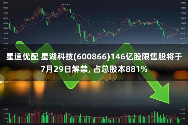 星速优配 星湖科技(600866)146亿股限售股将于7月29日解禁, 占总股本881%
